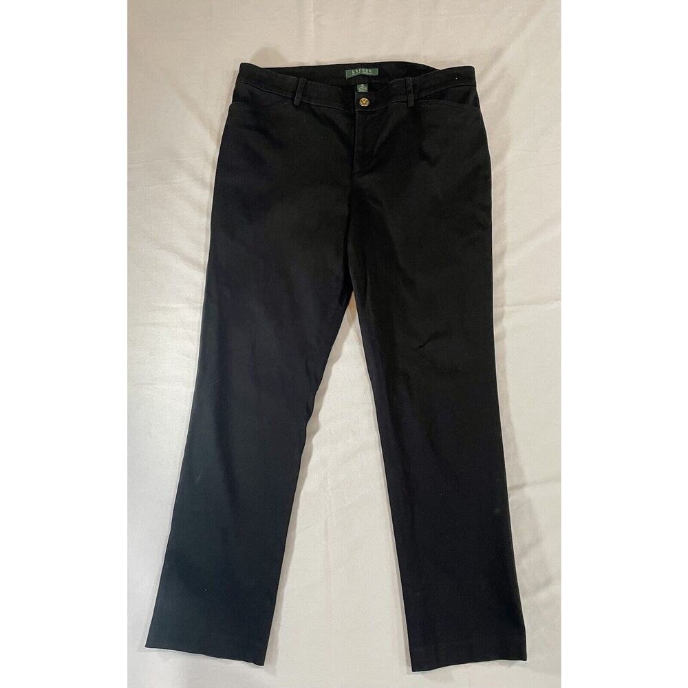 Lauren Ralph Lauren Black Pants 10
